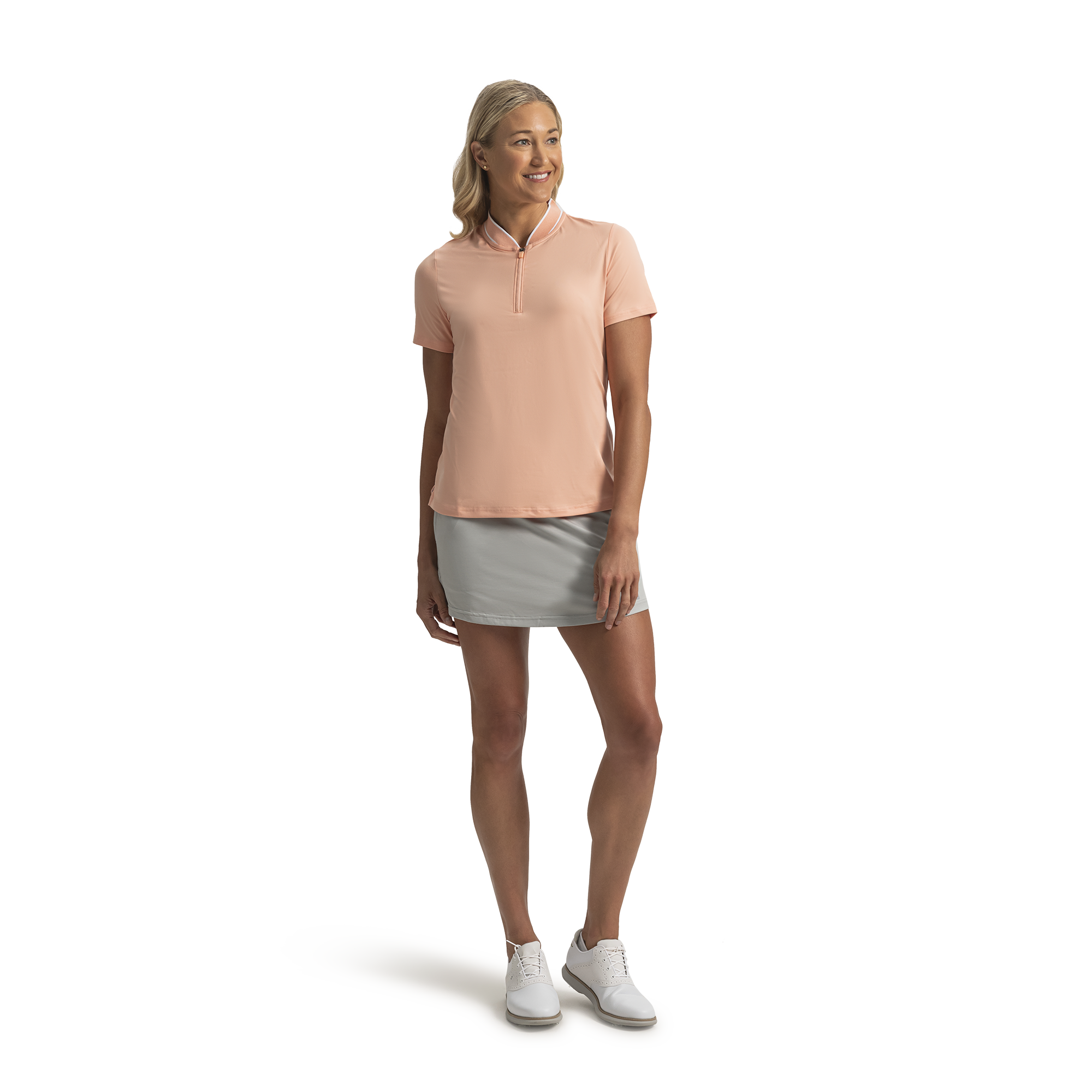 Blade Collar Zip Polo