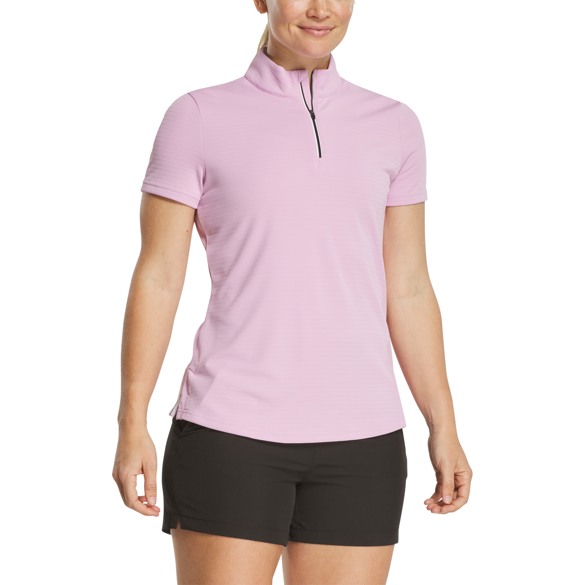 Quarter-Zip Short Sleeve Shirt