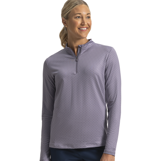 Quarter-Zip Long Sleeve Sun Protection Shirt