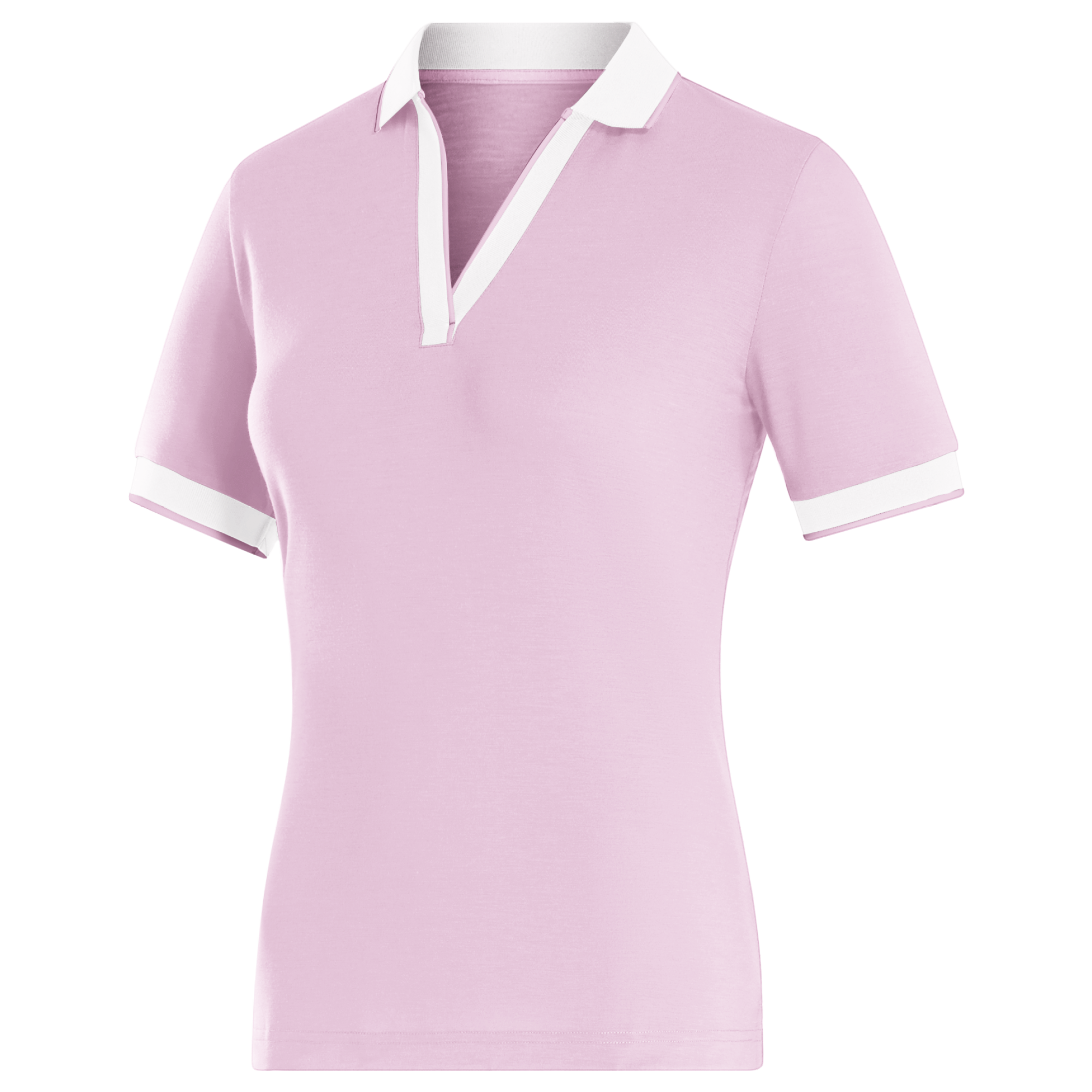 Notch V-Neck Polo