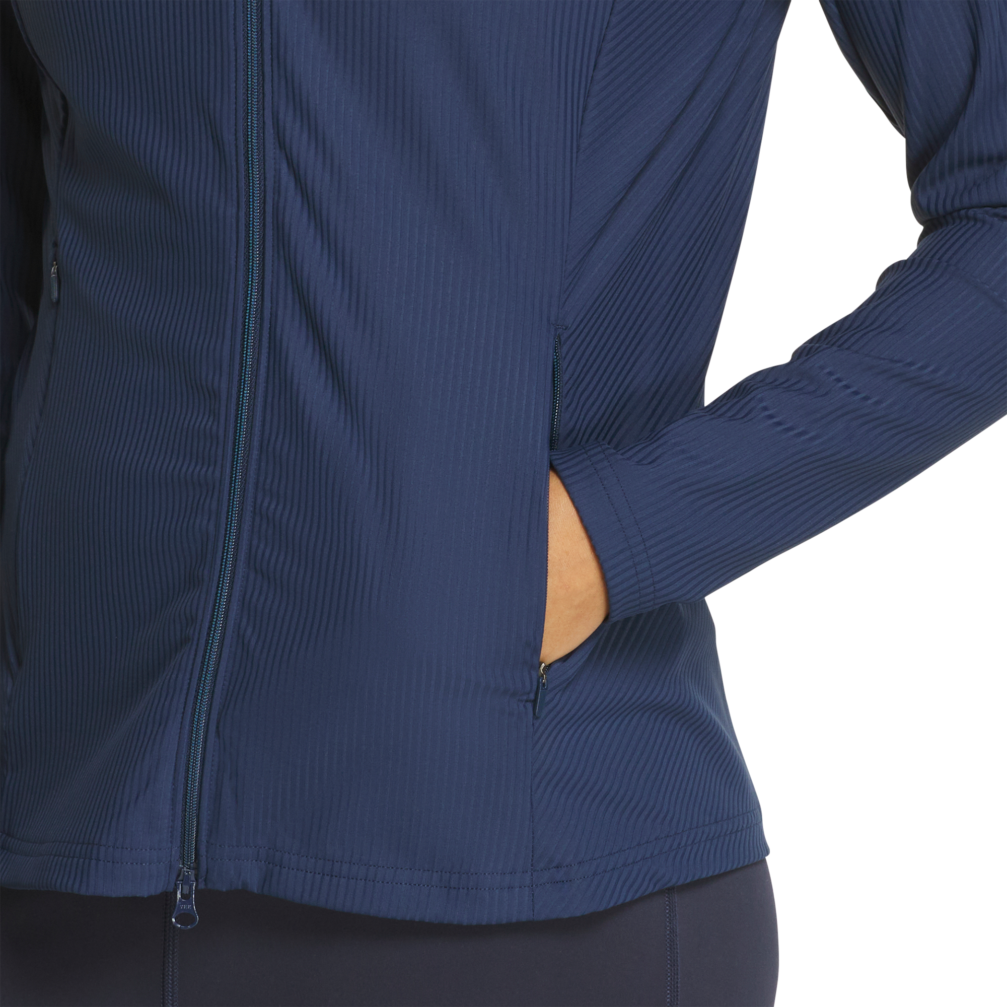 Rib Full-Zip Jacket