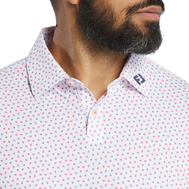 Bounce Print Stretch Pique