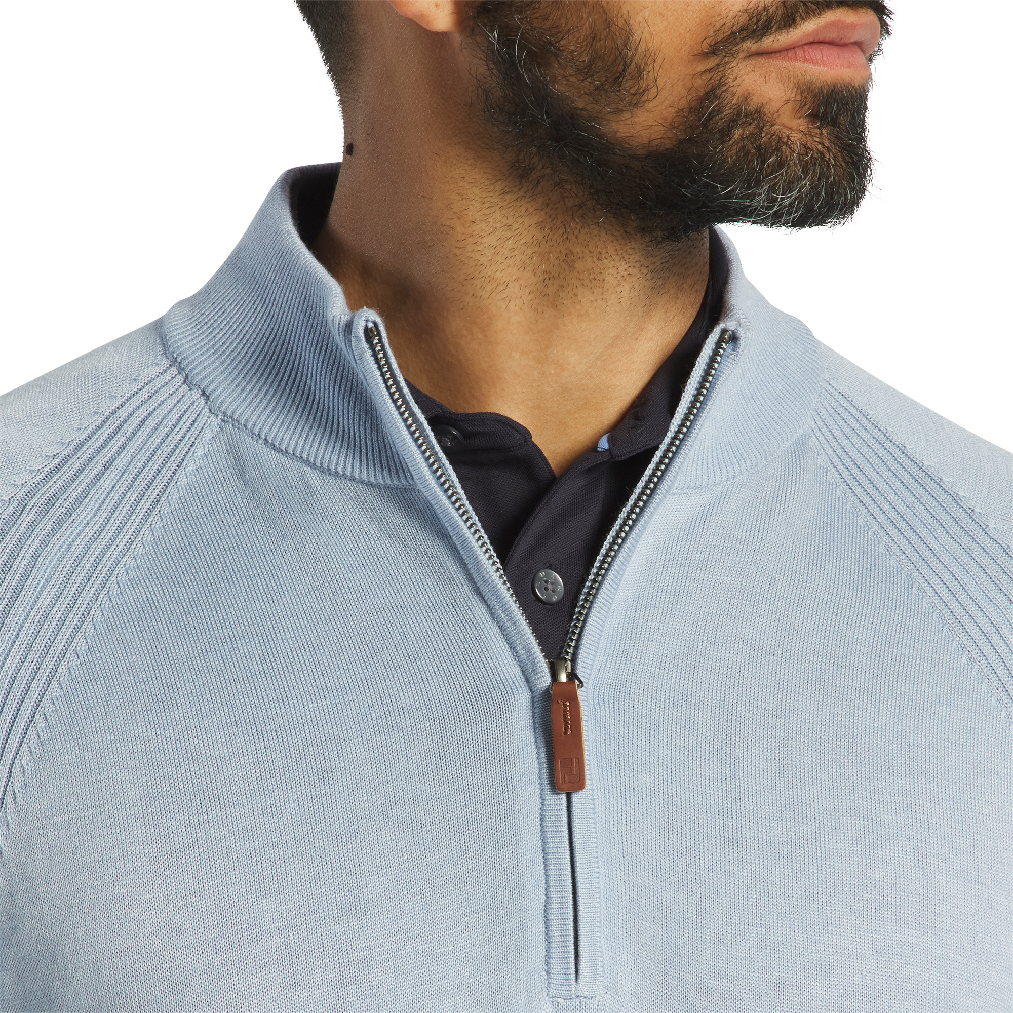 Wool Blend Half Zip