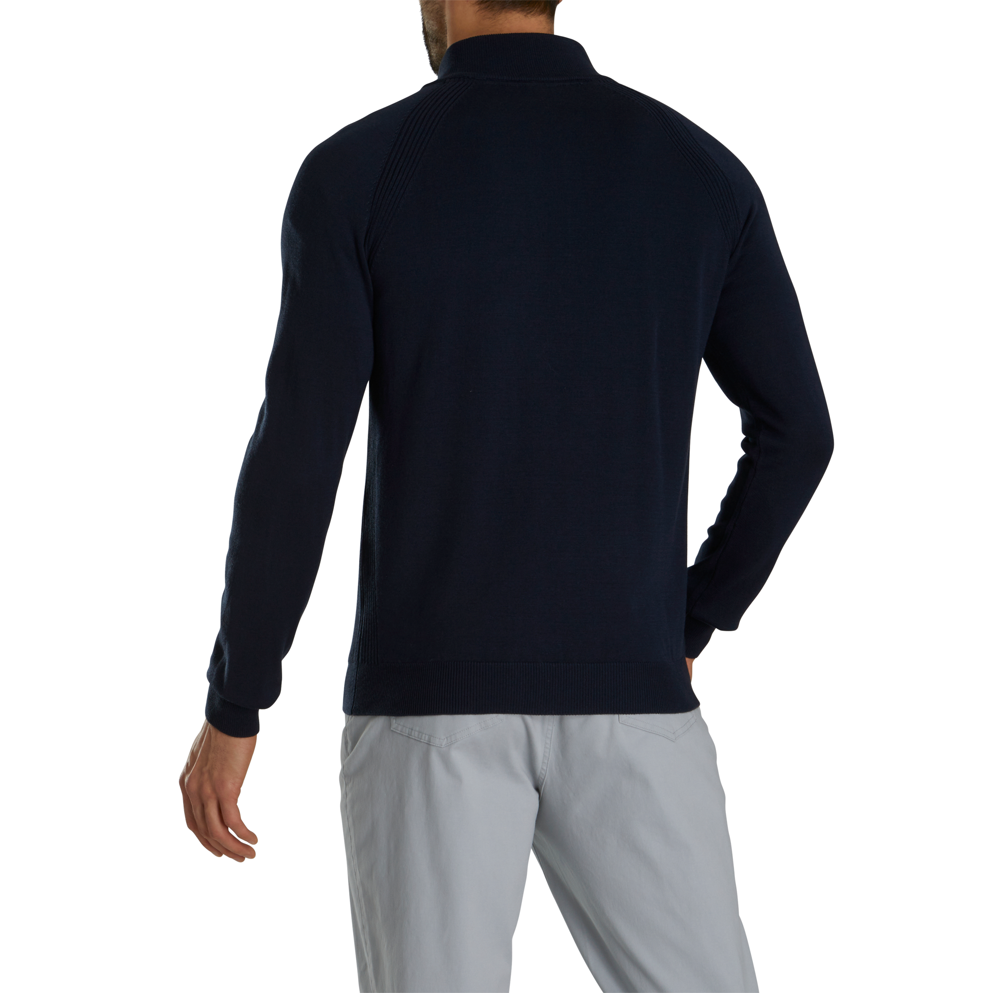 Wool Blend Half Zip