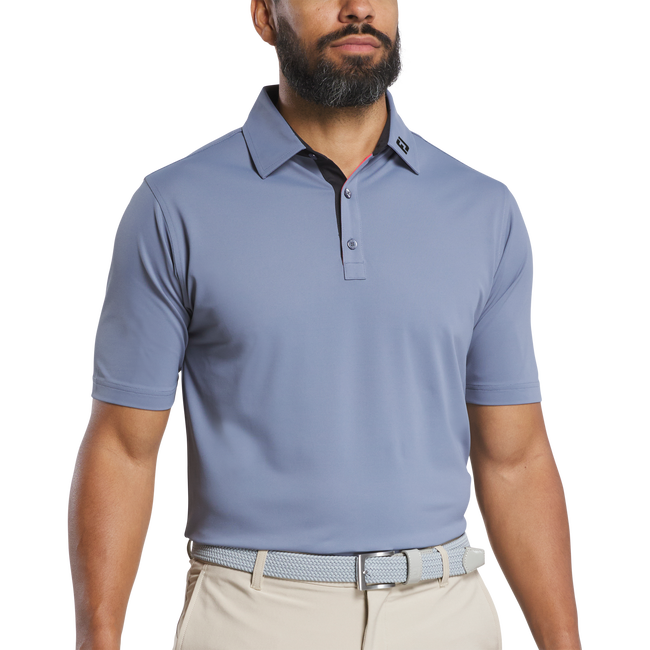Solid Pique With Trim