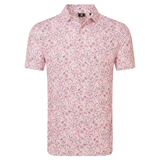 Watercolour Floral Print Pique
