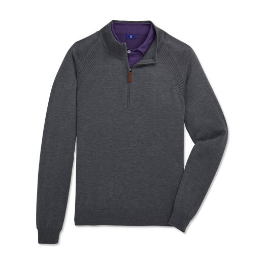 Wool Blend Half Zip