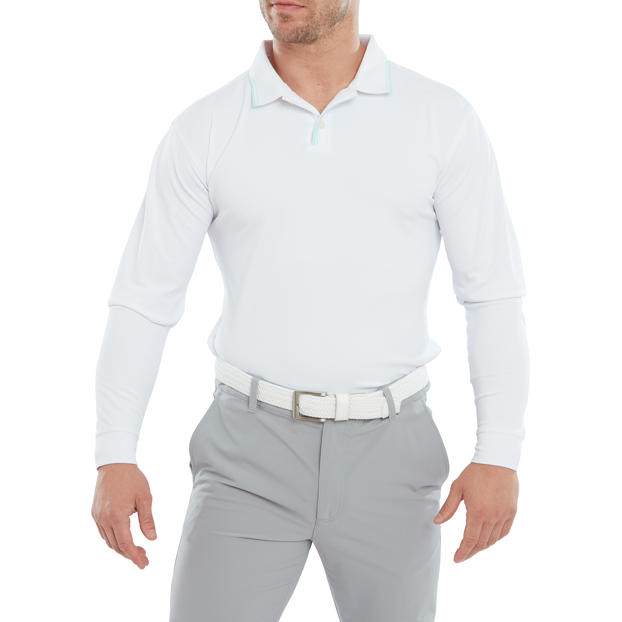 Lightweight Long Sleeve Sun Protection Pique