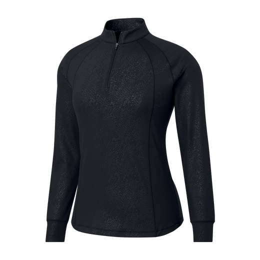 Embossed Quarter Zip