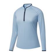 Quarter-Zip Long Sleeve Sun Protection Shirt