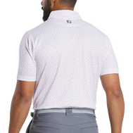 Bounce Print Stretch Pique