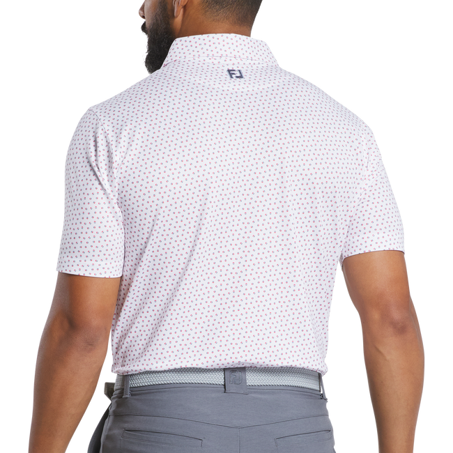 Bounce Print Stretch Pique