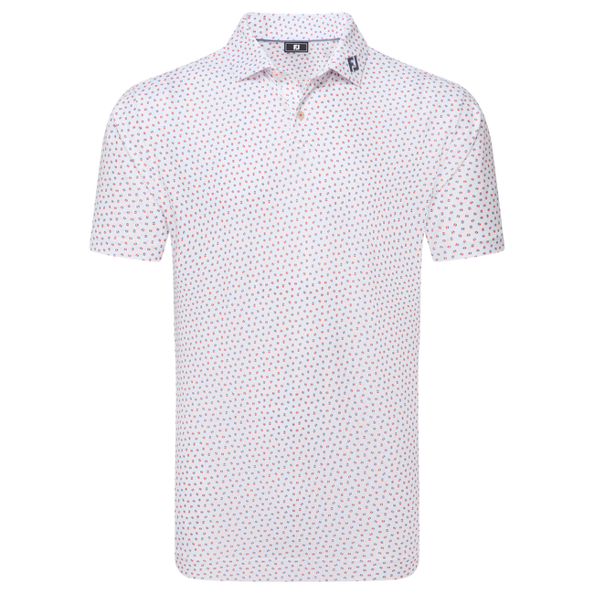 Bounce Print Stretch Pique