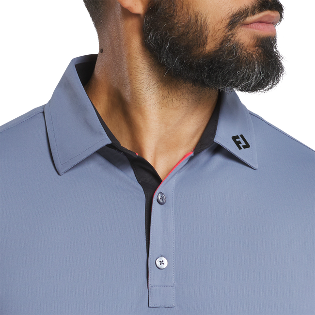 Solid Pique With Trim