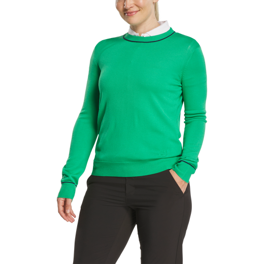 Wool Blend Crew Pullover