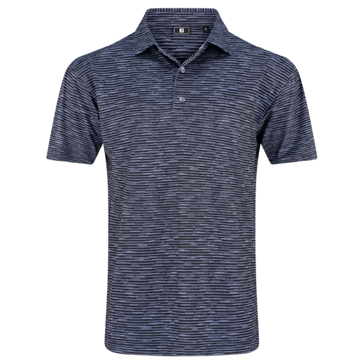 Broken Stripe Print Pique