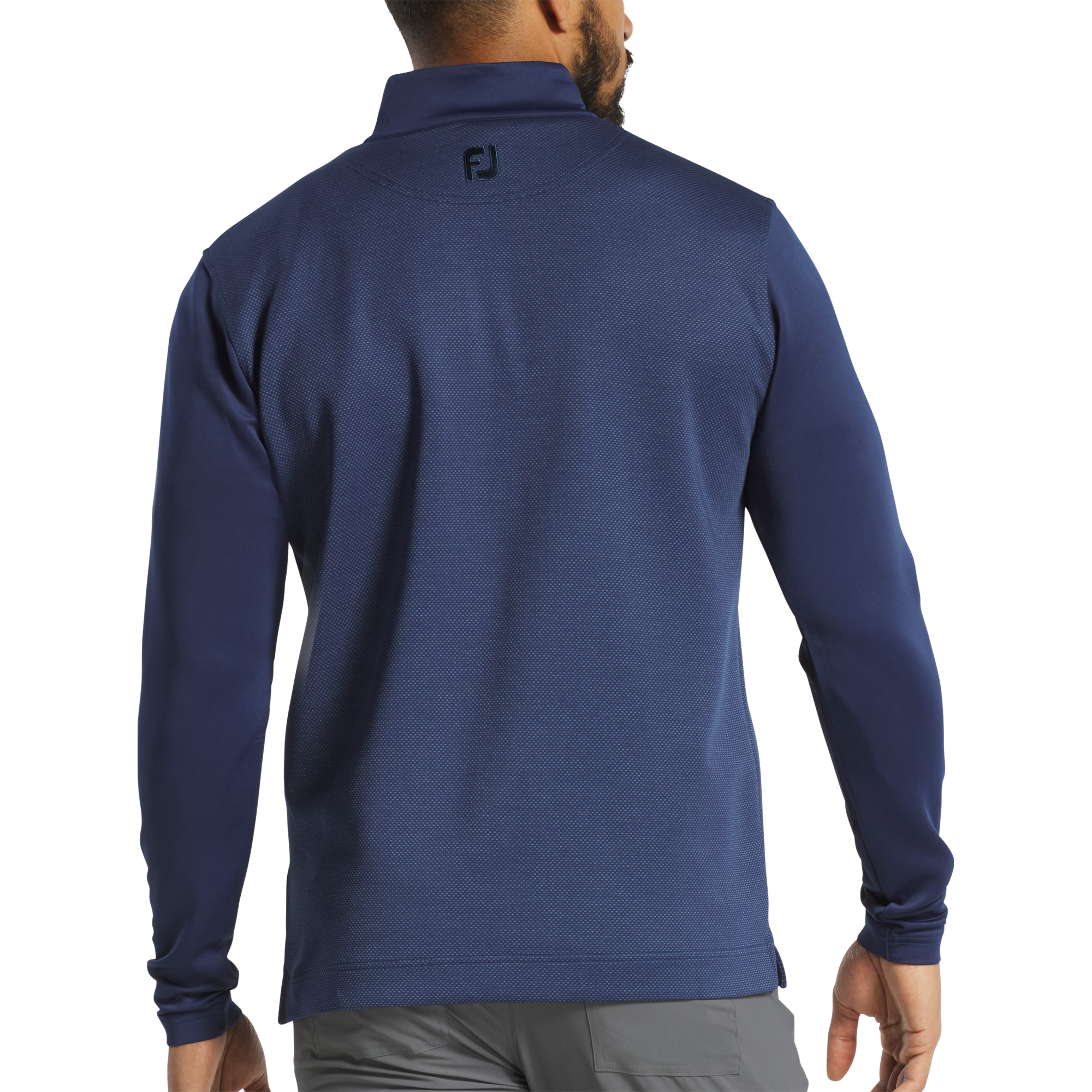 Tonal Block Pullover