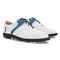 White / Teal / Houndstooth
