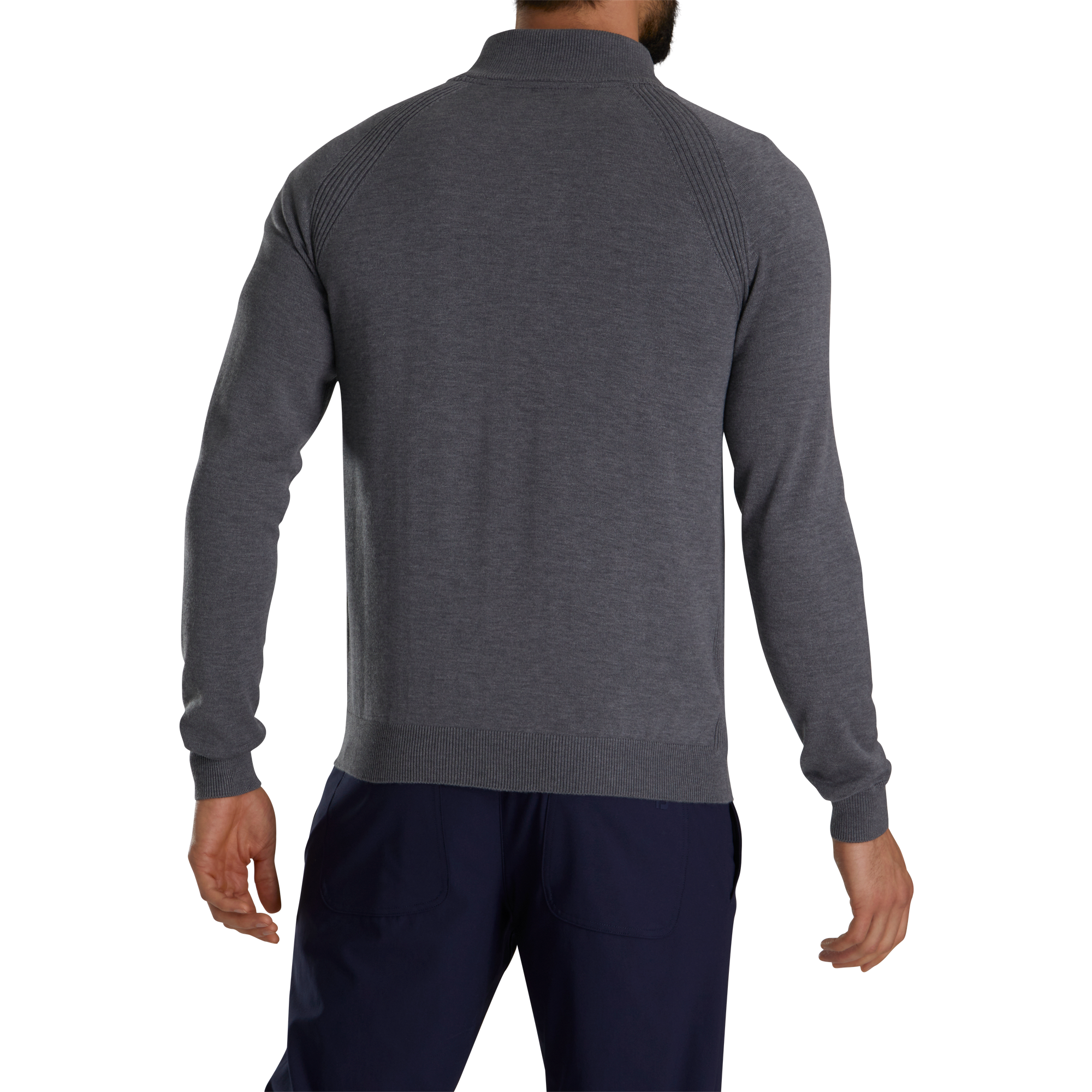 Wool Blend Half Zip